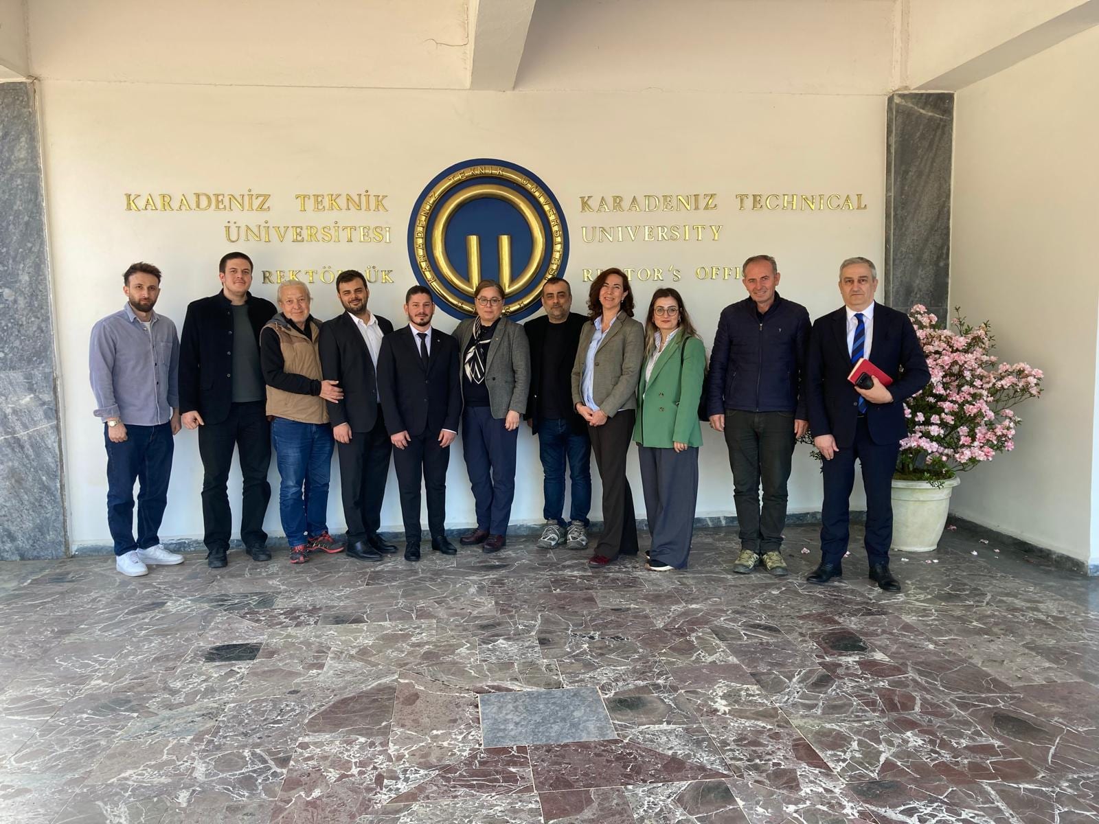 The VenomX team with researchers at Karadeniz Technical University